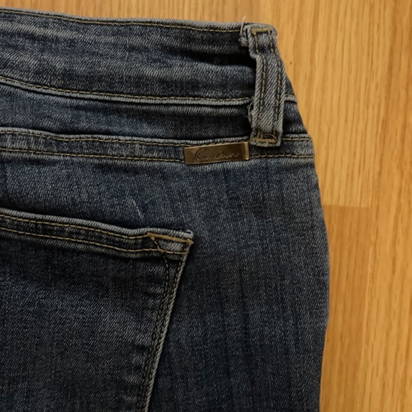 KanCan Stretch Blue Denim Mid Rise Flare Jeans / Pants Size 11/29 - Picture 9 of 10